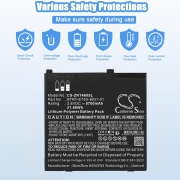Battery compatibleWith Zebra