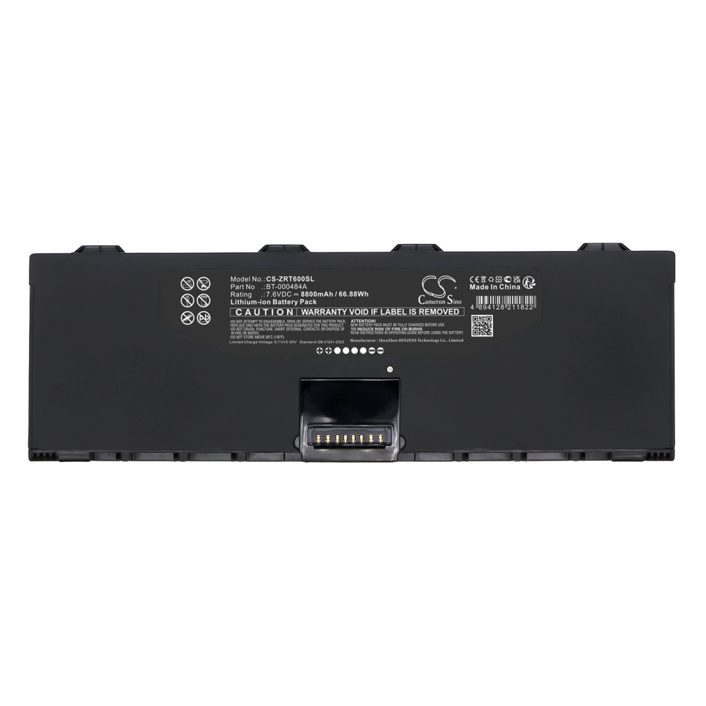 Tablet Battery Zebra CS-ZRT600SL