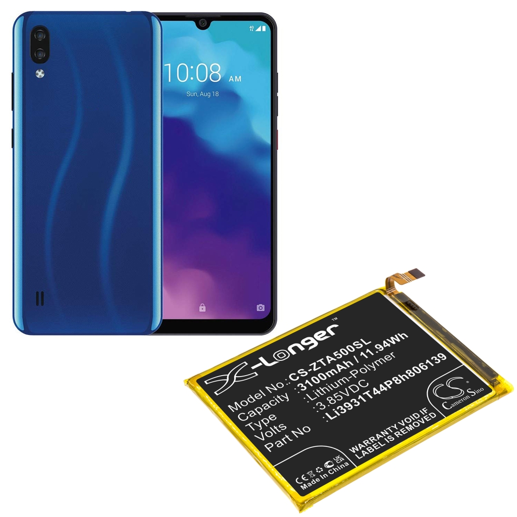 Batérie pre mobilné telefóny ZTE CS-ZTA500SL