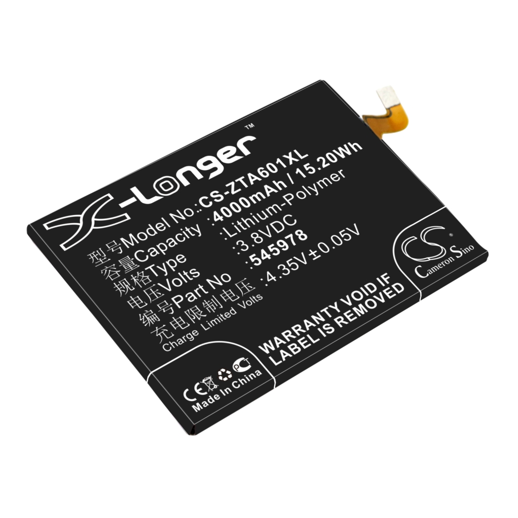 Batérie pre mobilné telefóny ZTE CS-ZTA601XL
