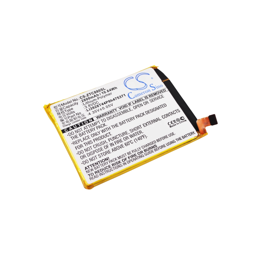 Batérie pre mobilné telefóny ZTE CS-ZTC880SL