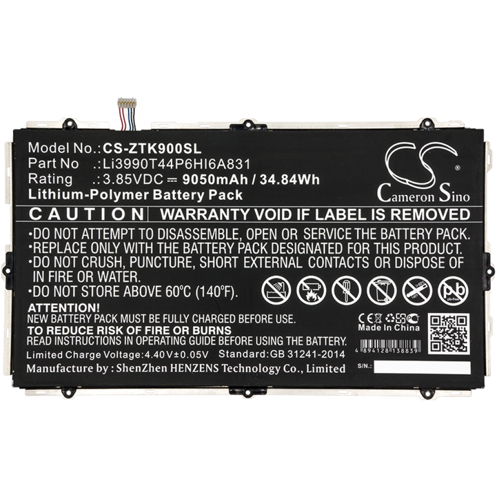 Batéria pre tablet ZTE CS-ZTK900SL