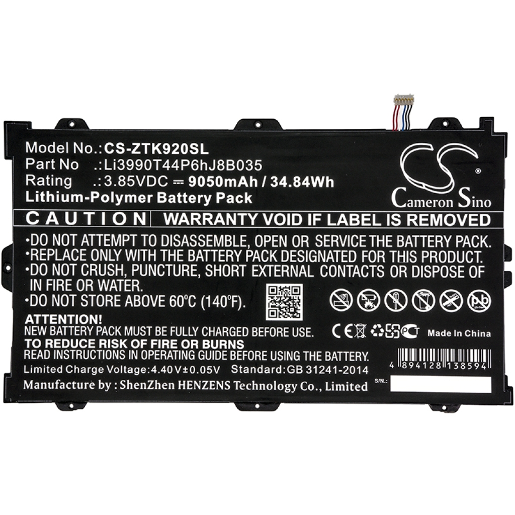 Batéria pre tablet ZTE CS-ZTK920SL
