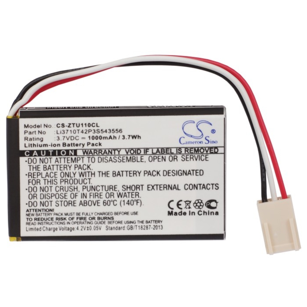 Batéria pre bezdrôtový telefón ZTE CS-ZTU110CL