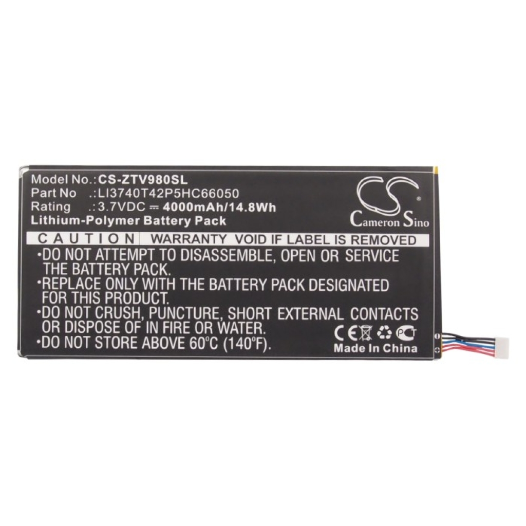 Batéria pre tablet ZTE CS-ZTV980SL