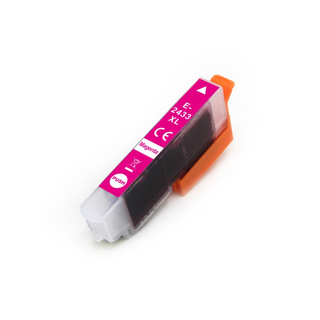 Kompatibilní s Epson C13T24334012 / 13ml Atrament Tmavo purpurová (Atramentové kazety)