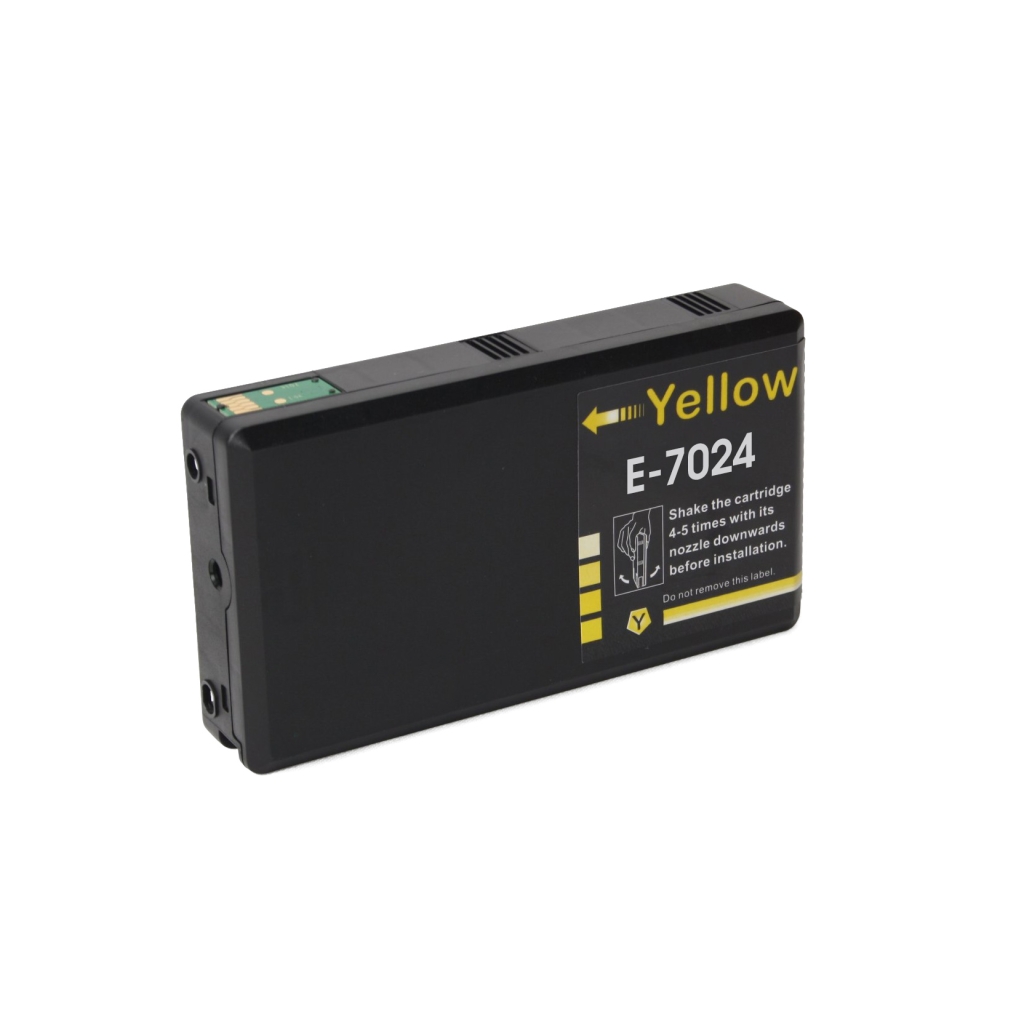 Kompatibilní s Epson T7024 / 25ml Atrament Žlutá (Atramentové kazety)