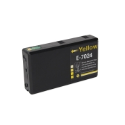 Kompatibilní s Epson T7024 / 25ml Atrament Žlutá (Atramentové kazety)