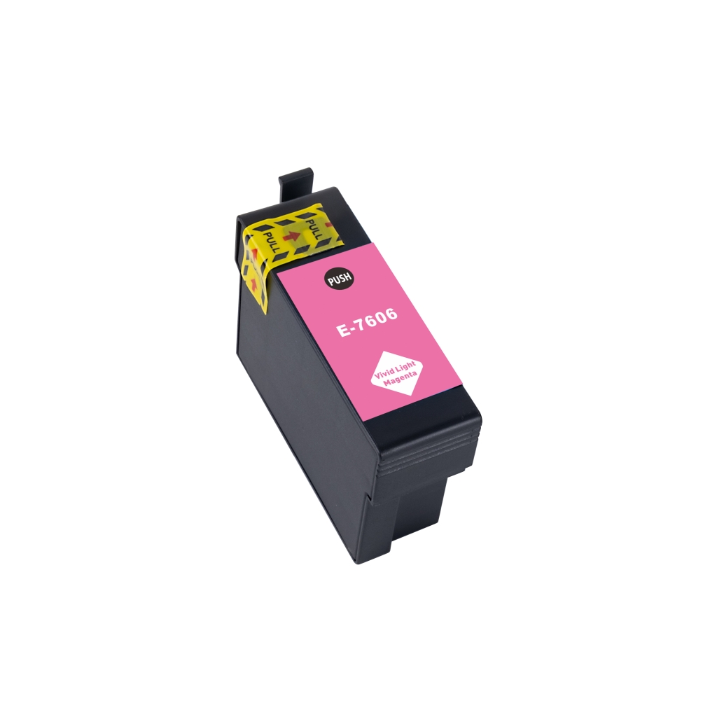 Kompatibilní s Epson T7606 / 29.5ml Atrament Žiarivá svetlá purpurová (Atramentové kazety)