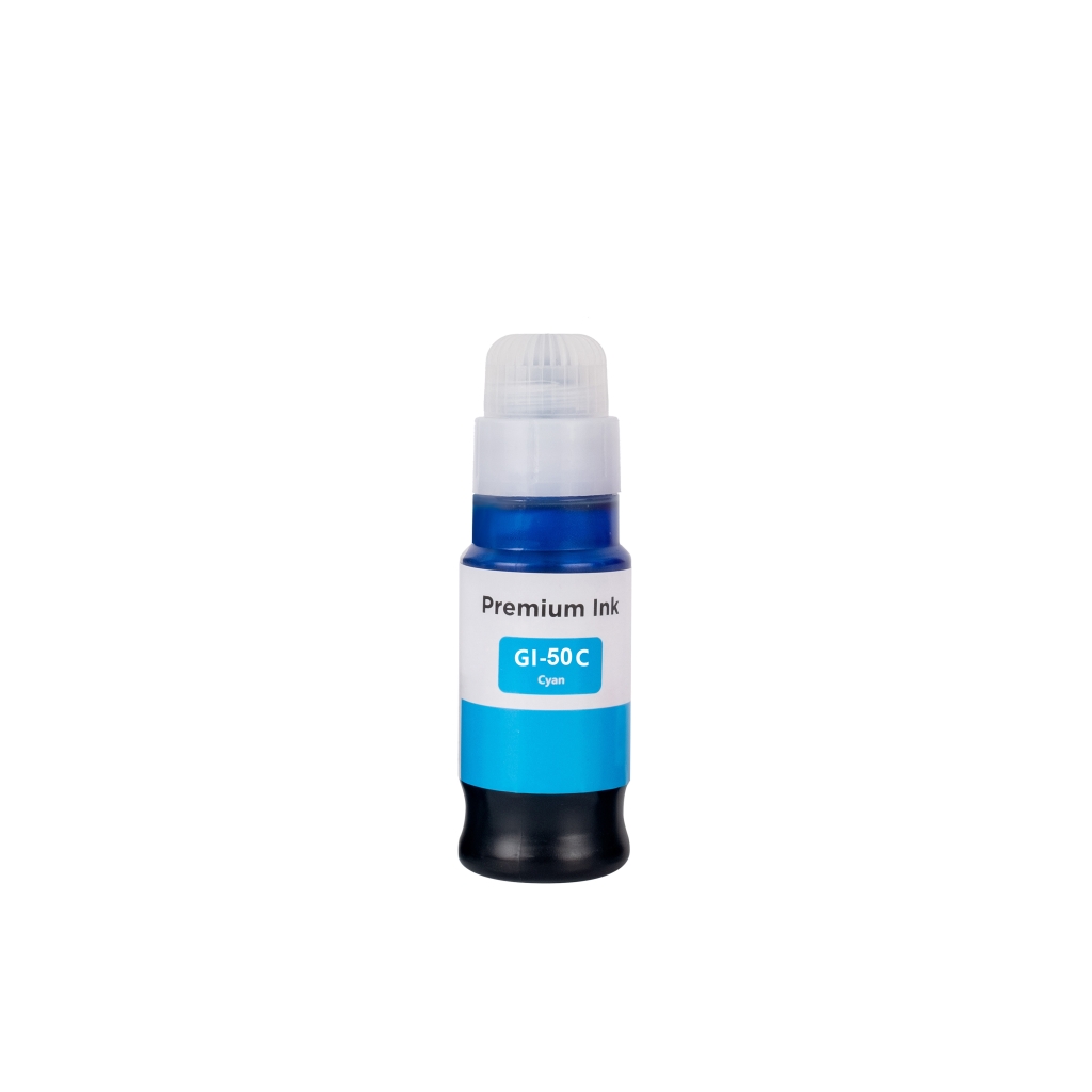 Kompatibilní s Canon GI-50C / 70ml Atrament Azurová (Tlačový atrament)