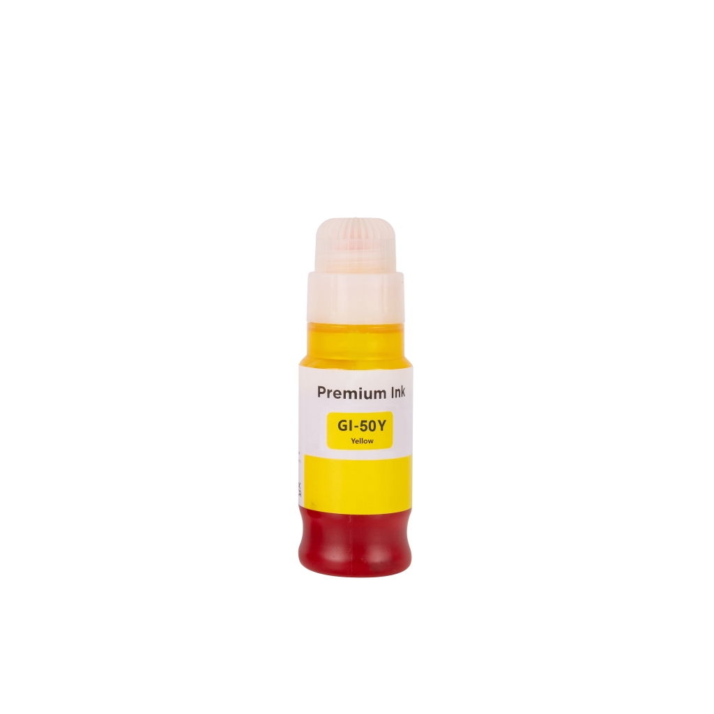 Kompatibilní s Canon GI-50Y / 70ml Atrament Žlutá (Tlačový atrament)
