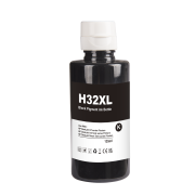 Kompatibilní s HP 32XLBK / 135ml Atrament Černá (Tlačový atrament)