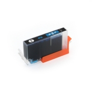Kompatibilní s HP CB323EE / 15ml Atrament Azurová (Atramentové kazety)