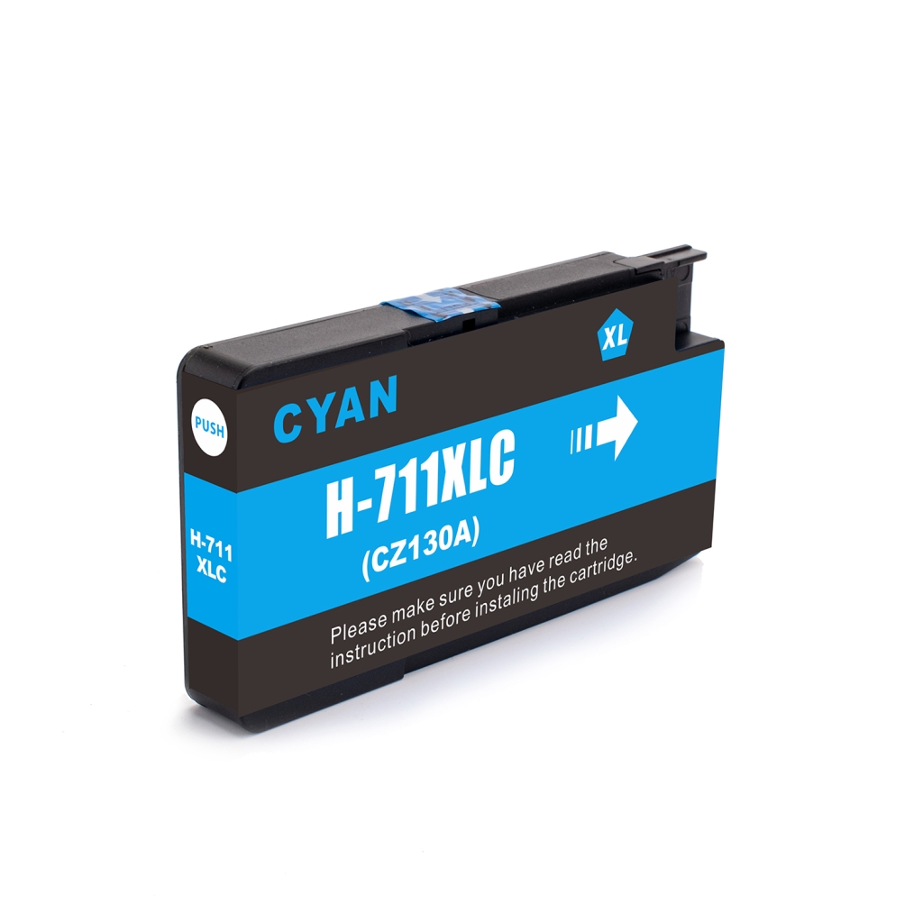 Kompatibilní s HP 711C / 30ml Atrament Azurová (Atramentové kazety)