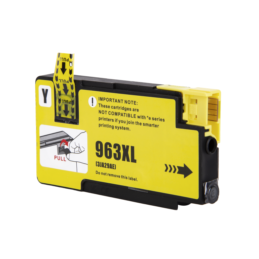 Kompatibilní s HP 963XLY / 27.5ml Atrament Žlutá (Atramentové kazety)