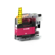 Kompatibilní s Brother LC225XLM / 15ml Atrament Tmavo purpurová (Atramentové kazety)