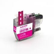Kompatibilní s Brother LC421XLM / 10ml Inkoust Tmavě purpurová (Inkoustové kazety)