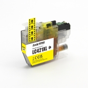 Kompatibilní s Brother LC421XLY / 10ml Inkoust Žlutá (Inkoustové kazety)